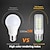 preiswerte LED-Kolbenlichter-E14/E27 4 W 72 LEDs LED-Birne Maislicht 12 V Niederspannung solarbetriebene Glühbirnen nicht dimmbar 3000 K 6000 K 400 lm (4 Stück)