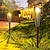 billige Pathway Lights &amp; Lanterns-1 stk solcellebanelys 2 moduser hage plen gårdsplass belysning paraplydesign lang belysningstid og energisparende