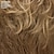 abordables perruque plus âgée-perruque courte classique avec un volume enviable et des couches texturées nuances multi-ton de blond