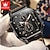 cheap Quartz Watches-New Olevs Brand Men&#039;S Watches Decorative Luminous Chronograph Calendar Multifunction Quartz Watch Waterproof Sports Men&#039;S Wristwatc