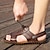 ieftine Sandale Bărbați-Bărbați Sandale Retro Plimbare Casual Zilnic Piele Comfortabil Cizme / Cizme la Gleznă Loafer Galben Kaki Primăvară Toamnă