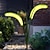 baratos Escultura e luzes de paisagem-Nova simulação de luz solar de junco, led ao ar livre à prova d&#039;água quintal jardim luminoso cauda de cachorro luz atmosférica de grama