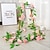 preiswerte Künstliche Blumen &amp; Vasen-2 Stück Simulation Rose Seidenrebe Hochzeitsdekoration Heimdekoration