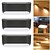 cheap Outdoor Wall Lights-2/4pcs Solar Step Light IP65 Waterproof Fence Light 6LED Solar Night Light Outdoor Lighting Deck Step Railing Wall Courtyard Stairs Yard Decoration
