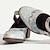 levne Dámské lodičky-Dámské Podpatky Lodičky Ručně vyráběné boty Vintage Boty Svatební Párty Barevné bloky Kónický Oblá špička Elegantní Vinobraní Kůže Spona Světle modrá