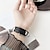 Χαμηλού Κόστους Ζώνες Apple Watch-Δερμάτινη ζώνη Συμβατό με Ζάντα ρολογιού Apple Watch 38mm 40mm 41mm 42mm 44mm 45mm 49mm Πολυτέλεια Ρυθμιζόμενο Δέρμα Ανταλλακτικό λουράκι ρολογιού για iwatch Ultra 2 Series 9 8 7 SE 6 5 4 3 2 1