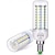 abordables Ampoules épi de maïs LED-Ampoule LED e14/e27 4w 72 led, lumière épis de maïs, basse tension 12v, ampoules à énergie solaire, non variable, 3000k 6000k 400lm (4 pièces)