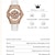 abordables Relojes de Cuarzo-Nuevos relojes olevs de marca olevs para mujer, reloj de pulsera de cuarzo con carácter de cinco estrellas de nicho, reloj de pulsera resistente al agua para mujer