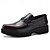 voordelige Heren Oxfordschoenen-Voor heren Oxfords Jurk instappers Klassieke instappers Platform loafers Vintage Casual Brits Bruiloft Dagelijks PU Lengteverhogend Comfortabel Anti-slip Leegloper Zwart Wit Rood Lente Herfst