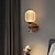 halpa LED-seinävalaisimet-seinävalaisin sisätiloissa akryyli metalli valo luksus makuuhuoneen sängyn yövalo hotelli ktv lämmin valkoinen valo 110-120v 220-240v