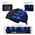 cheap Party Wigs-Long Blue Wavy Wigs for Women Ombre Blue Body Wave Mermaid Hair Wigs Long Curly Synthetic Hair for Daily or Cosplay Halloween Wigs
