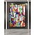 olcso Absztrakt festmények-100%-ban kézzel festett modern absztrakt személyfestmények figuratív művészet színes festmény fali művészet lakberendezés nappaliba ajándékba keret nélkül