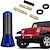 Недорогие Отделка и защита автомобильного кузова-Автомобильная антенна из углеродного волокна, алюминиевая сигнальная автомобильная радиоантенна, металлическая алюминиевая антенна, модификация, украшения