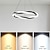 halpa Saarivalot-led-riippuvalaisin 1/2-valo 50/80 cm led-riippuvalaisin metalliakryylirengas ympyrä design riippuvalaisin olohuoneeseen 110-240v
