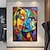 levne Motivy postav-ručně malovaná olejomalba pablo picasso slavný obraz srolované plátno slavná dívka plátno umění bez rámů nástěnná malba domácí nástěnná výzdoba