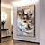 billiga Abstrakta målningar-handgjord oljemålning canvas väggkonst dekoration modern abstrakt för heminredning rullad ramlös osträckt målning