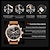 baratos Relógios Quartz-Nova marca olevs relógios masculinos fase da lua cronógrafo 24 horas relógio de quartzo multifuncional à prova dwaterproof água cinto relógios esportivos masculinos
