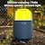 billige Høyttalere-rockmia tårnhøyttaler utendørs 8w rgb bluetooth 5.3 ebs-708 vanntett kraftbass musikkspiller rgb fargerikt LED-belysningsstoff