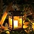 olcso Kültéri világítás-napelemes retro lámpa napelemes kerti lámpa kültéri ip65 vízálló gyertya kert erkély fa udvar nyaralás kemping táj dekoráció