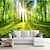 cheap Nature&amp;Landscape Wallpaper-Cool Wallpapers Nature Wallpaper Wall Mural Beam Forest Landscape Roll Sticker Peel and Stick Removable PVC/Vinyl Material Self Adhesive/Adhesive Required Wall Decor for Living Room Kitchen Bathroom