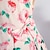 abordables Robes de fête-Enfants Fille Robe Robe de fête Floral Graphic Sans Manches Utilisation Mariage Noeud de cravate Adorable Princesse Coton Mi-long Robe Patineuse Eté Printemps 0-5 ans Rose Claire