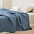 abordables Mantas y colchas-Color sólido 100% de la manta de la toalla de la galleta del algodón para la siesta del descanso del mediodía del hogar de la oficina