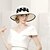 Недорогие Шляпы для вечеринки-шляпы соломенная шляпа из волокна шляпа от солнца свадебное чаепитие элегантная свадьба со шнуровкой головной убор головной убор