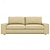 baratos IKEA Capas-Capa para sofá kivik de 3 lugares acolchoada capa 100% algodão cor sólida série ikea kivik