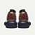Χαμηλού Κόστους Ανδρικά Oxfords-ανδρικά παπούτσια ντέρμπι full brogue σε καφέ κονιάκ premium δερμάτινα φόρεμα