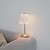 abordables lampe de chevet-Lampe de table en métal cristal rechargeable avec 3 couleurs et gradation continue, lampe d&#039;ambiance intérieure pour salle à manger et chambre à coucher, type-c