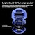 levne Reproduktory-rockmia věžový reproduktor venkovní 8w rgb bluetooth 5.3 ebs-708 voděodolný basový hudební přehrávač rgb barevné led osvětlení