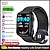 olcso Okosórák-696 TK63 Okos óra 1.91 hüvelyk Intelligens Watch Bluetooth EKG + PPG Hőmérséklet-figyelés Lépésszámláló Kompatibilis valamivel Android iOS Férfi Kéz nélküli hívások Üzenet emlékeztető Egyéni tárcsázás