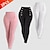 cheap Multipack-Women&#039;s Pants Trousers Leggings Solid Color High Cut Full Length Micro-elastic High Waist Fashion Streetwear Party Daily Wear Black White S M Fall Winter