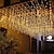 olcso LED szalagfények-256 leds napelemes füzér esküvői led füzér tündéri lámpák 5m 80cm kültéri festmény vízálló napelemes dekoráció újévi esküvői party dekoráció