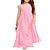 cheap Party Dresses-Girls A-Line Halter Dress Junior Bridesmaid Flower Girl Flowy Chiffon Maxi Dresses Wedding Party Pageant Gown