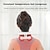 baratos Eletrónica de cuidados pessoais-Inteligente massageador de coluna cervical ombro e pescoço multifuncional fisioterapia protetor de pescoço compressa quente aquecimento elétrico massagem de coluna cervical