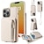 ieftine Carcase iPhone-telefon Maska Pentru iPhone 15 Pro Max iPhone 14 13 12 11 Pro Max X XR XS 8 7 Plus Portofel Card Fermoar cu Lanyard cu curea de mână Retro TPU PU piele