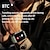 abordables Relojes inteligentes-iMosi L81 Reloj inteligente 1.95 pulgada Smartwatch Reloj elegante Bluetooth Podómetro Recordatorio de Llamadas Seguimiento del Sueño Compatible con Android iOS Mujer Hombre Llamadas con Manos Libres