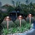 voordelige Pathway Lights &amp; Lanterns-zonne-gazonverlichting buiten waterdicht binnenplaats tuin villa balkon lay-out decoratieve sfeer brons licht en schaduw en vloergemonteerd licht 1pc
