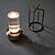 abordables Lampes de Table-Lampe rechargeable en aluminium, 3 couleurs, variateur tactile, lumière d&#039;ambiance pour intérieur, chambre à coucher, salon, camping en plein air, type-c