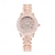 Недорогие Кварцевые часы-Новые дорогие модные темпераментные легкие роскошные женские часы со светящимся трендом, спортивные водонепроницаемые женские наручные часы из полипропилена с бриллиантами