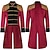 abordables Rococó-Retro Antiguo Punk y gótico Medieval Traje de cosplay Capa Esmoquin Príncipe Caballero Hombre Víspera de Todos los Santos Carnaval Mascarada Fiesta / Noche Carnaval de Venecia Adulto Chaqueta