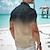 cheap Men&#039;s Hawaiian Shirt-Stripe Striped Graphic Prints Hawaiian Men&#039;s Shirt Outdoor Street Casual Summer Spring Stand Collar Short Sleeve Blue, Green, Khaki S, M, L Polyester Shirt