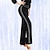 abordables Tenues de danse latine-Danse latine Danse de Salon Pantalon Tulipe Couleur Pure Fantaisie Femme Utilisation Entraînement Taille haute Spandex