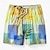 ieftine Pantaloni Scurti-pantaloni scurți pentru bărbați în blocuri de culoare pantaloni scurți hawaiani trunchi de baie cu șnur cu căptușeală din plasă, talie elastică, scurtă de plajă pentru vacanță