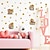 preiswerte Wand-Sticker-Wandaufkleber mit Sonnenblumen-Mountain-Stier – abnehmbare Wandaufkleber für Wohnzimmer, Esszimmer, Schlafzimmer, Kinderzimmer und Kinderzimmer, verschönern die Wanddekoration Ihres Zuhauses