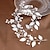 preiswerte Diademe &amp; Krone-Kronen-Tiaras Stirnbänder Kopfbedeckung Künstliche Perle Aleación Hochzeit Cocktail Luxus Retro Mit Kunstperlen Schleifen Kopfschmuck Kopfbedeckung