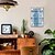 preiswerte Wand-Sticker-Figuren / Geometrisch Wand-Sticker Schlafzimmer / Toilette, Abziehbar / Vorab einfügen Vinyl Haus Dekoration Wandtattoo 1pc