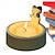 Χαμηλού Κόστους Αγάλματα-Κηροπήγιο γατάκι κινουμένων σχεδίων - διακοσμητικό στολίδι για το σπίτι ιδανικό για να δημιουργήσετε μια παιχνιδιάρικη ατμόσφαιρα