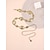 abordables Disfraces históricos y vintage-Retro Antiguo Y2K Cadena de cintura Cinturones de cadena Cadena para la Cintura Mujer Mascarada Ropa Cotidiana Cinturón